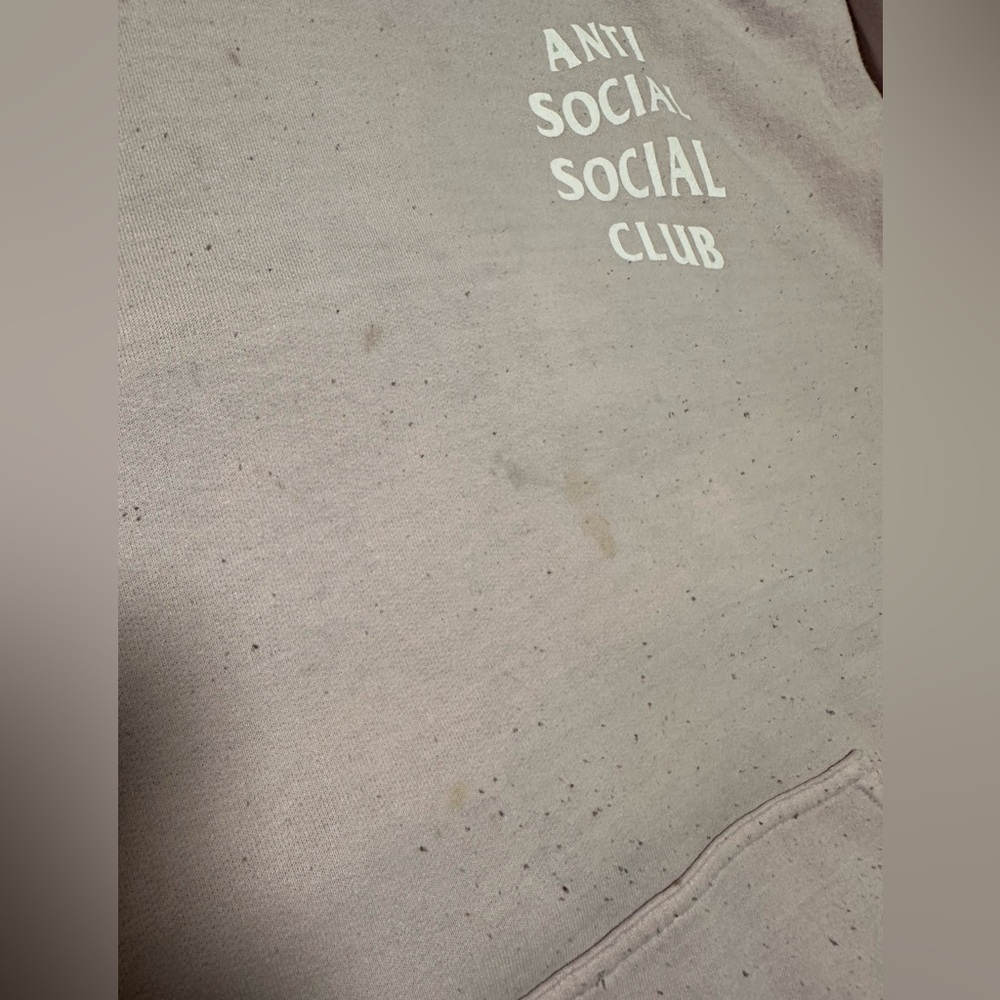 Anti social social club light pink hoodie​​​​ - Picture 6 of 6